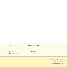Edm Tira de LED 50m Amarillo 60 LEDs/m 4.2W/m IP44