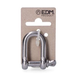 Edm Grillete Acero Inoxidable Aisi316 8 mm Resistente a la Corrosión para Amarre y Sujeción Marina