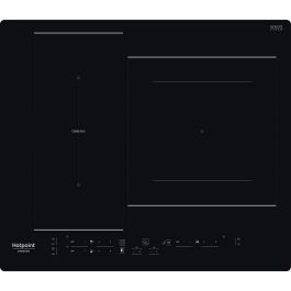 Hotpoint HB2760BNE Placa de inducción 3 zonas 7200W Negra 60cm con Puente, Doble Zona 30cm y 3 Boosters, Funciones Automáticas Hotpoint HB2760BNE Placa de inducción 3 zonas 7200W Negra 60cm con Puente, Doble Zona 30cm y 3 Boosters, Funciones Automáticas
