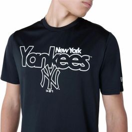 Camiseta de baloncesto New Era New York Yankees MLB Negro