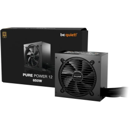 Be Quiet! PURE POWER 12 850W 80 PLUS Gold Fuente de Alimentación ATX 3.1 No Modular PC