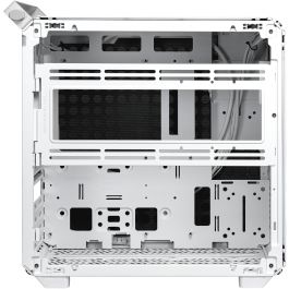 Cooler Master Qube 500 Flatpack Blanco - Caja PC Midi Tower ATX EATX ITX micro ATX con Ventana de Vidrio Templado