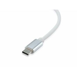 Level One Adaptador USB-C a RJ45 10/100/1000 con 3 Puertos USB 3.0 - Cable 0.15m