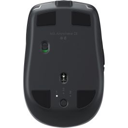 Logitech MX Anywhere 2S Ratón Inalámbrico Bluetooth Multidispositivo Sensor Darkfield 4000 DPI Seguimiento en Cristal Grafito (Sin Unifying)