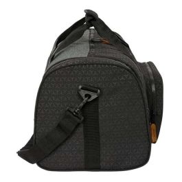 Bolsa de Deporte BlackFit8 Old school Negro Gris 55 x 26 x 27 cm