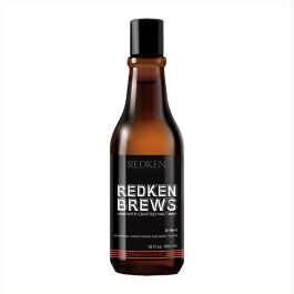 Redken Brews Champú Acondicionador y Gel de Baño 3-en-1 para Hombre 300ml Precio: 16.50000044. SKU: SBL-R6859