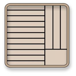 VOLLRATH PUJADAS TRAEX Cesta Plato Estrecha 30,5 cm (50x50 cm) para Almacenaje y Transporte de Hostelería Precio: 243.9239. SKU: B1628W9XG9