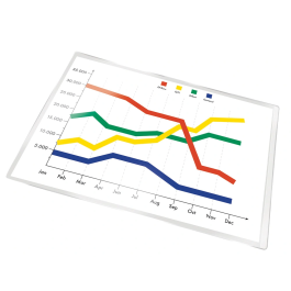 Q-connect Funda Autoadhesiva Cristal Din A4 (210 x 297 mm) 120 micras Pack 5 Unidades