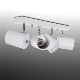 Eliana HO-4XE27WALLLIGHT_W Lámpara de Techo Aplique Plafón 4 Luces Casquillo E27 Blanco Aluminio Precio: 26.68999971. SKU: B18QS7XKV6