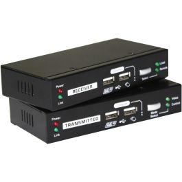 Level One KVM-9036 KVM Extender over IP 2xUSB