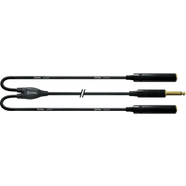 Cordial Cable Y Jack Mono Macho/2 Jacks Mono Hembra 30 Cm Precio: 13.6900005. SKU: B1B57EKXC3