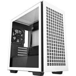 Caja de PC sin fuente de alimentación - DEEPCOOL CH370 (Blanco) - Mini torre - Formato Micro-ATX