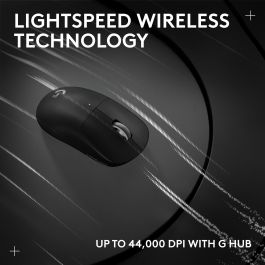 Logitech PRO X SUPERLIGHT 2 LIGHTSPEED Gaming Mouse 933 - Inalámbrico, 32000 DPI, HERO 2, Negro