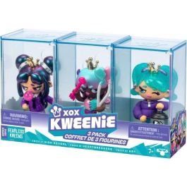 Xox Kweenie XOX0630996304730 Pack de Muñecas Serie Fearless 13 cm, 3 Muñecas Incluidas, Acabados Únicos