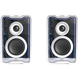 Edifier Altavoces de Sobremesa QR30 Blancos con Bluetooth y Luz RGB