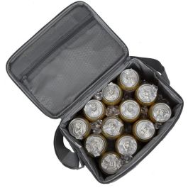 Riva 5712 Nevera RIVACASE Torngat 11L, Bolsa Térmica Portátil, Gris