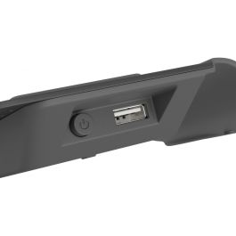 GENESIS Oxid 550 Base Refrigeradora para Portátil 17.3" (43.9 cm) 5 Ventiladores 2800 RPM, Iluminación LED Roja, Negro