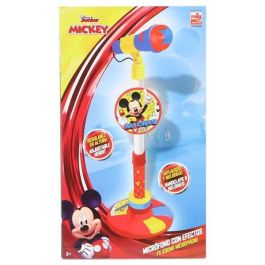 Micro de pie con amplificador y funciones en pedales de mickey 82x19x5