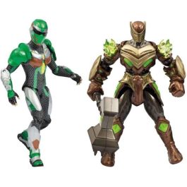 Gormiti GRV193 Caja de Figuras Gormiti Vástago y Tierra con Glen y Rockard, 15 cm, para niños de 4 años o más