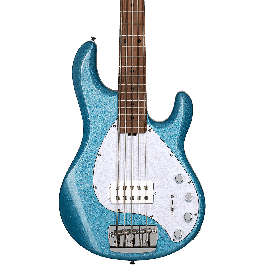 Sterling by Music Man StingRay Ray35 Bajo Eléctrico - Blue Sparkle con Pastillas Alnico Humbucking y EQ 3 Bandas