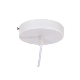 DKD Home Decor Lámpara Techo Urban Natural Verde 30 x 28 x 30 cm (2 Unidades)