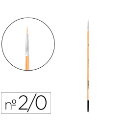 Liderpapel Pincel para Pintura al Óleo y Acrílica Nº 00 Punta Redonda Pelo de Cerda Certificado FSC Precio: 10.164. SKU: B1B5ENXQG8