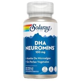 SOLARAY DHA Neuromins 100mg - 30 Perlas Veganas para Función Cerebral y Visión Precio: 26.7899995. SKU: B12NPMVBJ6