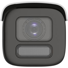 Hikvision Cámara IP Bullet 8MP 4K Smart Hybrid Light ColorVu 2.8-12mm WDR IK10 IP67 PoE Audio Alarma 60m