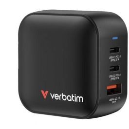 Cargador de Pared Universal GaN Verbatim Mini GaN Wall Charger/ 2xUSB Tipo-C/ 1xUSB/ 70W Precio: 31.89000012. SKU: B186ZQQHTJ