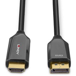 LINDY Adaptador DisplayPort a HDMI 8K60Hz Activo 1m Cable 40930