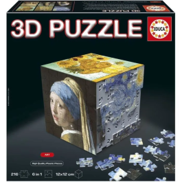 Educa Puzzle 3D Cube Arte 20123, para +8 años