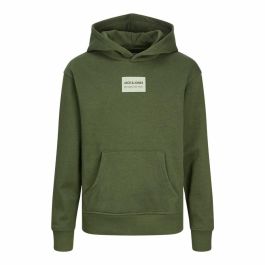 Sudadera con Capucha Niño Jack & Jones Jjhakkai Kombu Verde Precio: 34.9932. SKU: B12DGSBYHY