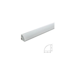 Greenice Perfil Aluminio para Tira LED Instalación Esquinas - Difusor Opal x 1 Metro Precio: 4.68999993. SKU: B1HH5XLJ94