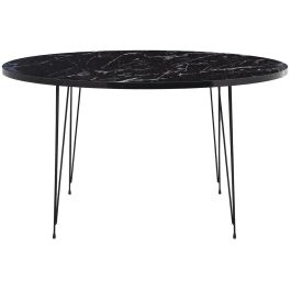 Mesa de Centro Alexandra House Living Negro Madera 89 x 45 x 89 cm Precio: 124.50000002. SKU: B1JNJAS8BT