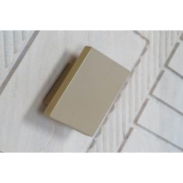 DKD Home Decor Mueble TV Beige Mango y Metal 40 x 60 x 175 cm