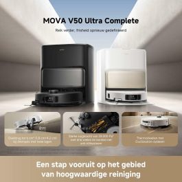 Mova MOV6977728943794 Robot Aspirador V50 Ultracompleto - Potencia 24.000 Pa, Limpieza Térmica Suelos DuoSolution Mova MOV6977728943794 Robot Aspirador V50 Ultracompleto - Potencia 24.000 Pa, Limpieza Térmica Suelos DuoSolution