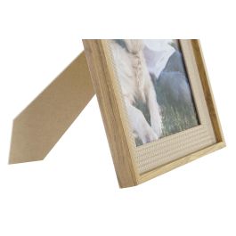 DKD Home Decor Marco de Fotos Alpino 20x25 cm de MDF Color Natural para Decoración del Hogar. Medidas del Marco: 26.5 cm Ancho x 32 cm Alto x 2 cm Fondo.