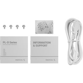 DeepCool Fuente de Alimentación PL750-D, 750W 80 PLUS Bronze ATX, No Modular, Blanca