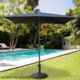 Parasol Aktive Antracita Aluminio Ø 4,8 cm 300 cm Parasol Aktive Antracita Aluminio Ø 4,8 cm 300 cm
