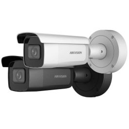 Hikvision Cámara IP Bullet 8MP 4K AcuSense 2.8-12mm Antivandálica IR60 WDR IK10 IP66 Audio Alarma Negro