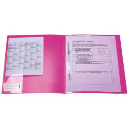 HERMA Schnellhefter A4 neon pink Polypropylen 3St.