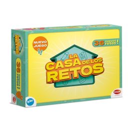 Bizak 35001940 La Casa De Los Retos Juego de Mesa Familiar, Nuevos Retos y Preguntas, Incluye Elementos de Juego, +6 años