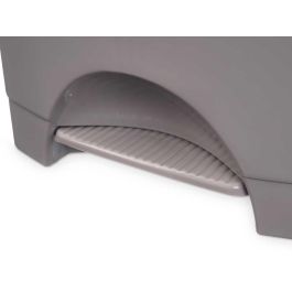 Papelera de Pedal Gris Arte Regal 10L 27x33.5x22 cm (8 Unidades) Papelera de Pedal Gris Arte Regal 10L 27x33.5x22 cm (8 Unidades)
