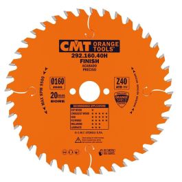 CMT 160-20-2,2 (Z-40) Sierra Circular 160mm Diámetro 20mm Eje 2,2mm 40 Dientes Cortes Transversales Madera Blanda Dura Precio: 30.8999999. SKU: B1JLDY3W9F