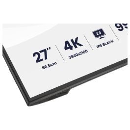 iiyama Monitor HB2701UHSNP-B1 27" 4K UHD IPS Black 4 ms HDR para Diseño Gráfico y Uso Profesional con USB-C (96W) y KVM