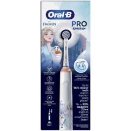 Oral-B Cepillo Dental Eléctrico Pro Junior 6+ Frozen con 1 Recambio