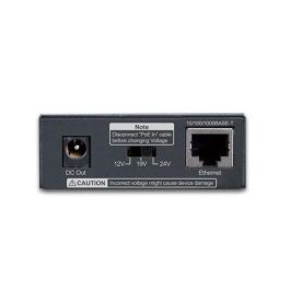 Planet POE-172S Splitter Ultra PoE Gigabit 12V/19V/24V - IEEE 802.3bt/at/af para cámaras PTZ, Thin Client, AIO PC