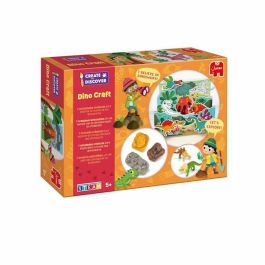 Juego manualidades dino creativo. siete actividades creativas para explorar el mundo de los dinosaurios.