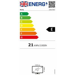 BenQ GW2790T Monitor de 27" (68.5cm) Full HD (1920x1080) IPS 100Hz con HDMI, DisplayPort, Altura Ajustable y Pívot