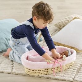 Accesorios para muñecos bebé - COROLLE - Conjunto cuna peluche rosa - para muñecos bebé de 36 y 42 cm - a partir de 3 años Accesorios para muñecos bebé - COROLLE - Conjunto cuna peluche rosa - para muñecos bebé de 36 y 42 cm - a partir de 3 años